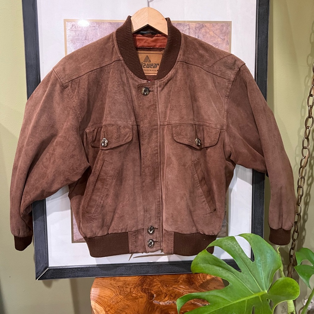 Suede Leather Jacket